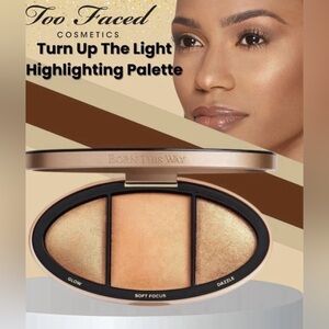 Too Faced Born This Way Turn Up The Light Glow Palette - Shade: Tan ~ NEW